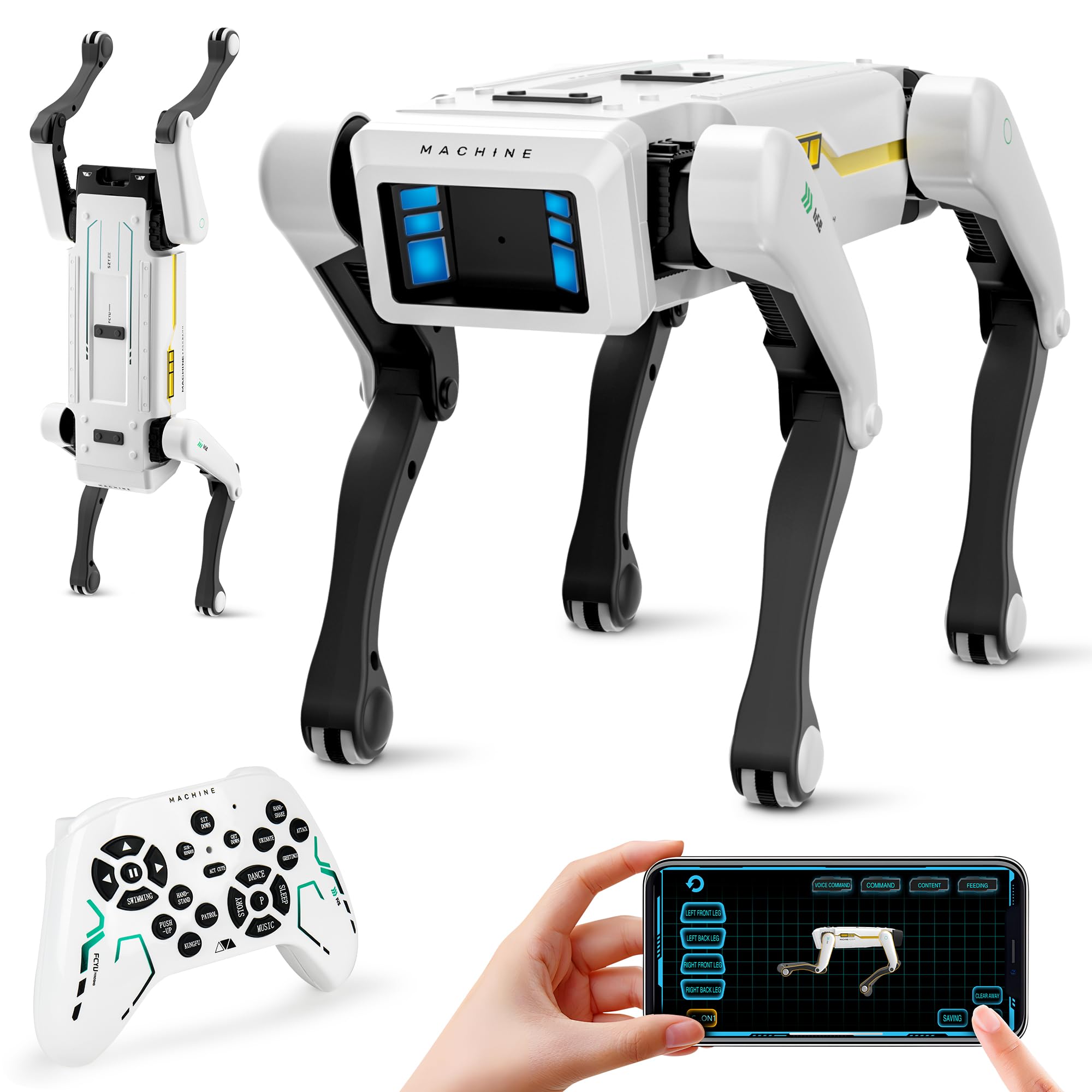 Amazon.com: Dingdongwu Smart Robot Dog - Interactive STEM Pet with